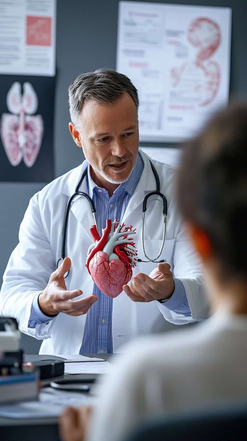 cardiologist-explaining-heart-health-using-anatomical-models